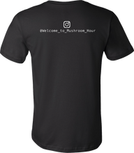 Load image into Gallery viewer, Mushroom Hourglass T-Shirt - Black and White