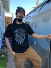 Load image into Gallery viewer, Mushroom Eruption T-Shirt - Black &amp; White