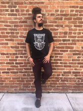 Load image into Gallery viewer, Mushroom Hour Podcast T-Shirt - Black &amp; White