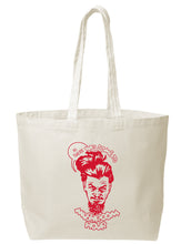 Load image into Gallery viewer, Marvel-ous Mushroom Hour Canvas Tote - Red