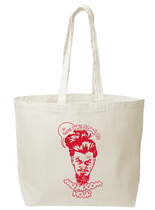 Marvel-ous Mushroom Hour Canvas Tote - Red