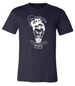 Marvel-ous Mushroom Hour T-Shirt - Navy and White