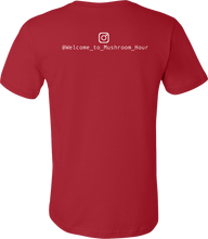 Load image into Gallery viewer, Mushroom Hourglass T-Shirt - Red and White