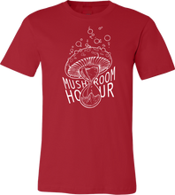 Load image into Gallery viewer, Mushroom Hourglass T-Shirt - Red and White